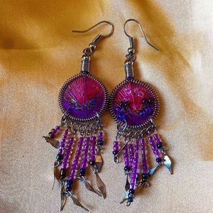 Dreamcatcher earrings